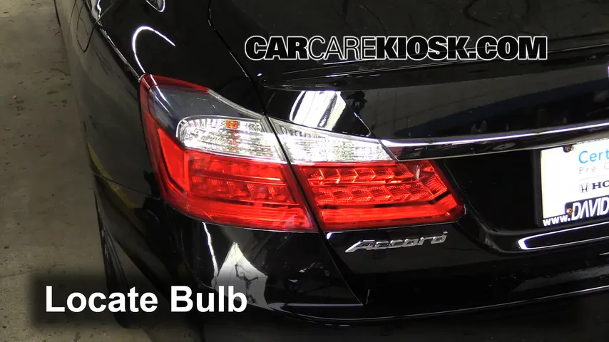 2015 Honda Accord Hybrid Touring 2.0L 4 Cyl. Lights Turn Signal - Rear (replace bulb)